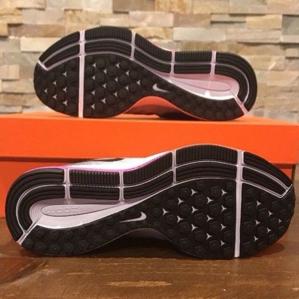 Nike Air Zoom Pegasus 33 Grey/Pink Womens Running - Picture 6 of 6